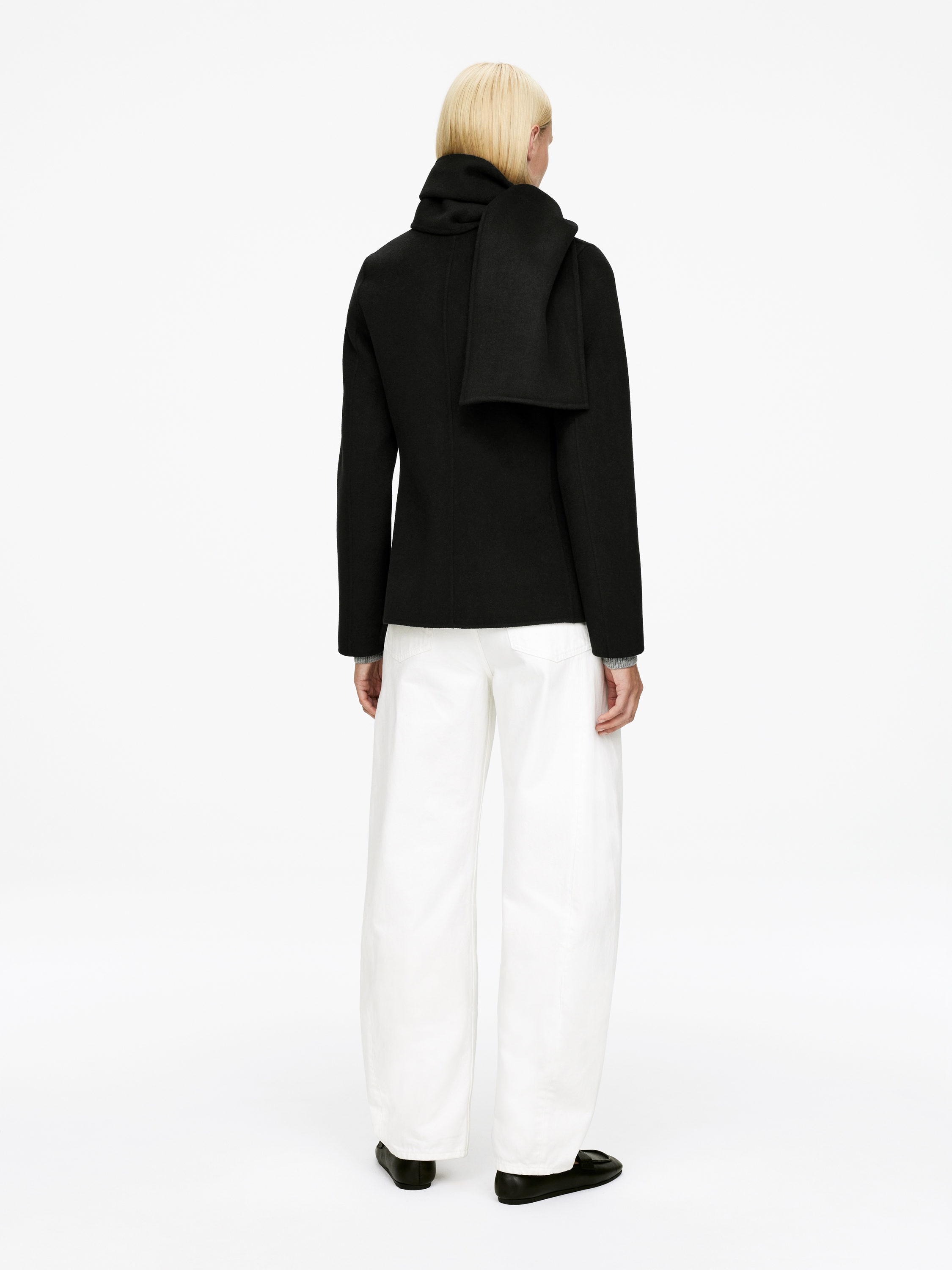 DOUBLÉ WOOL-BLEND BLAZER - XNAUWBI