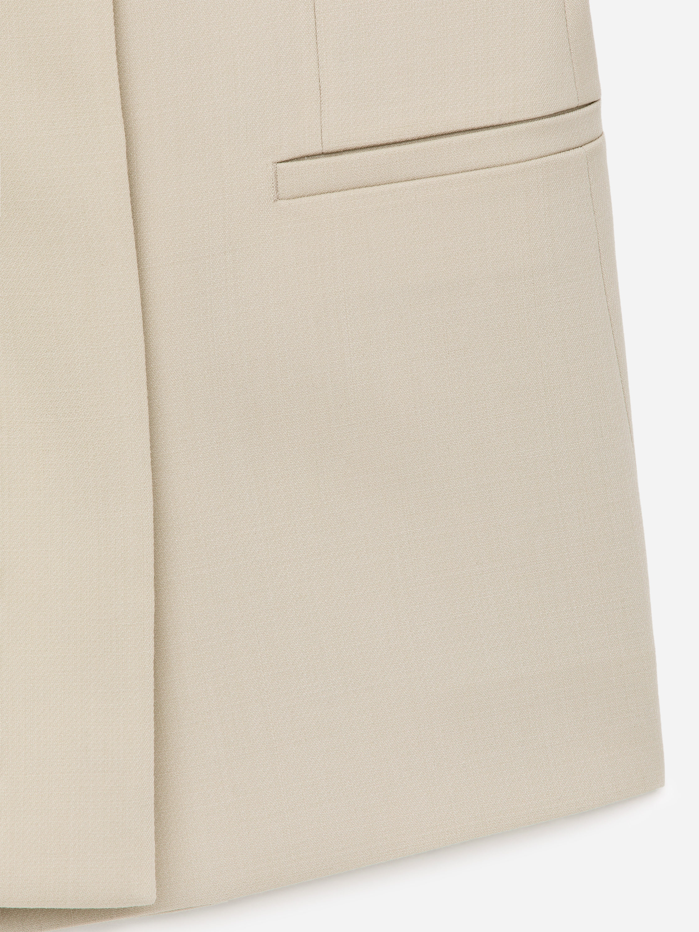 OPEN-NECK BLAZER - XNAUWBI