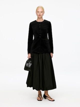 VELVET BLAZER - XNAUWBI