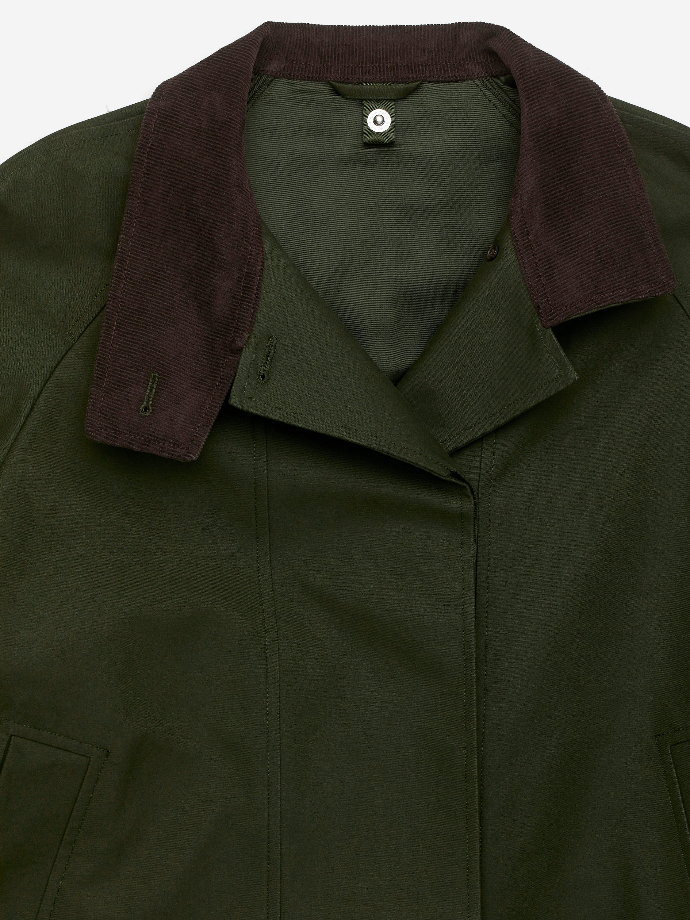 LONG COTTON COAT - XNAUWBI