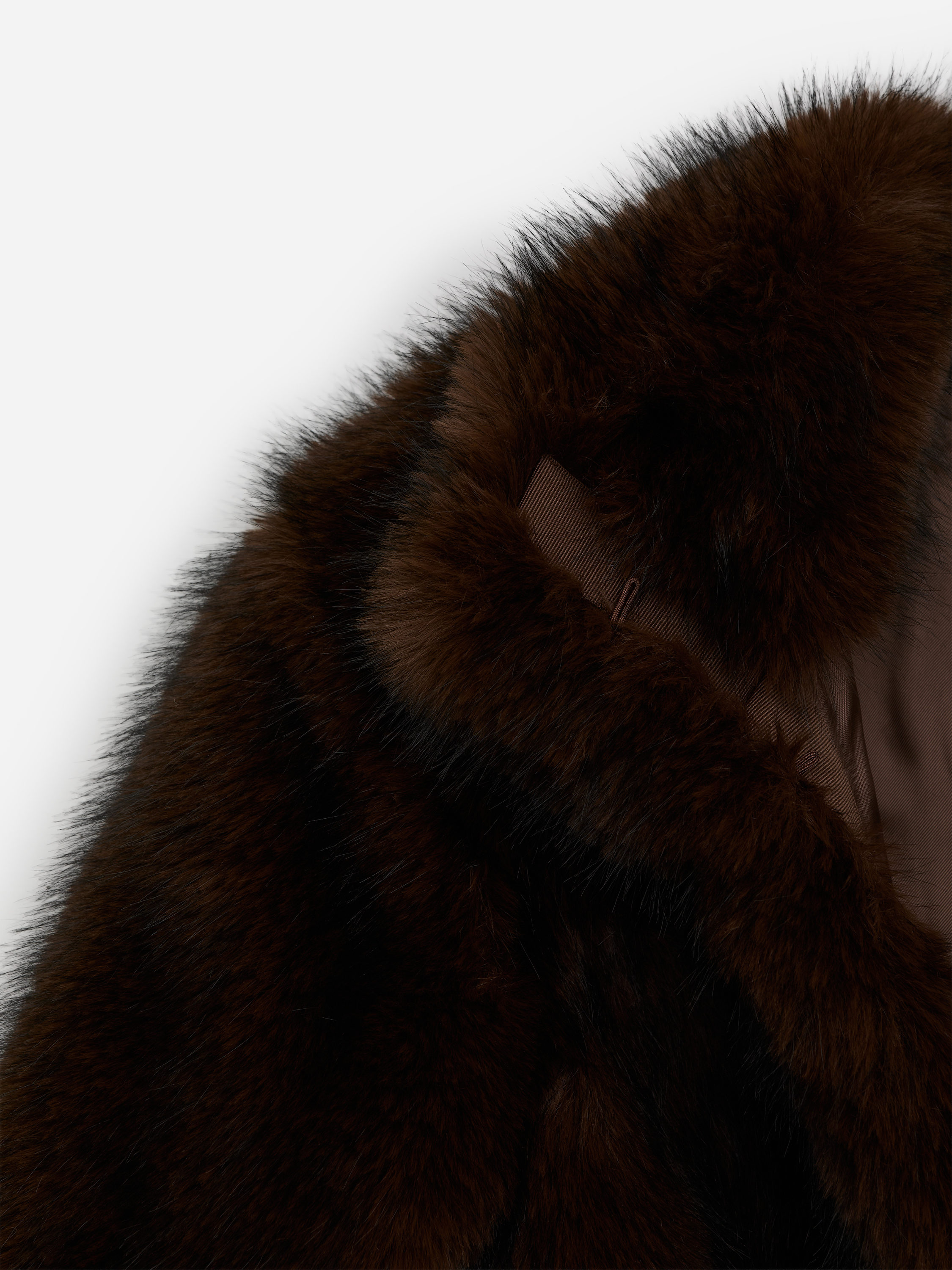 FAUX FUR JACKET - XNAUWBI