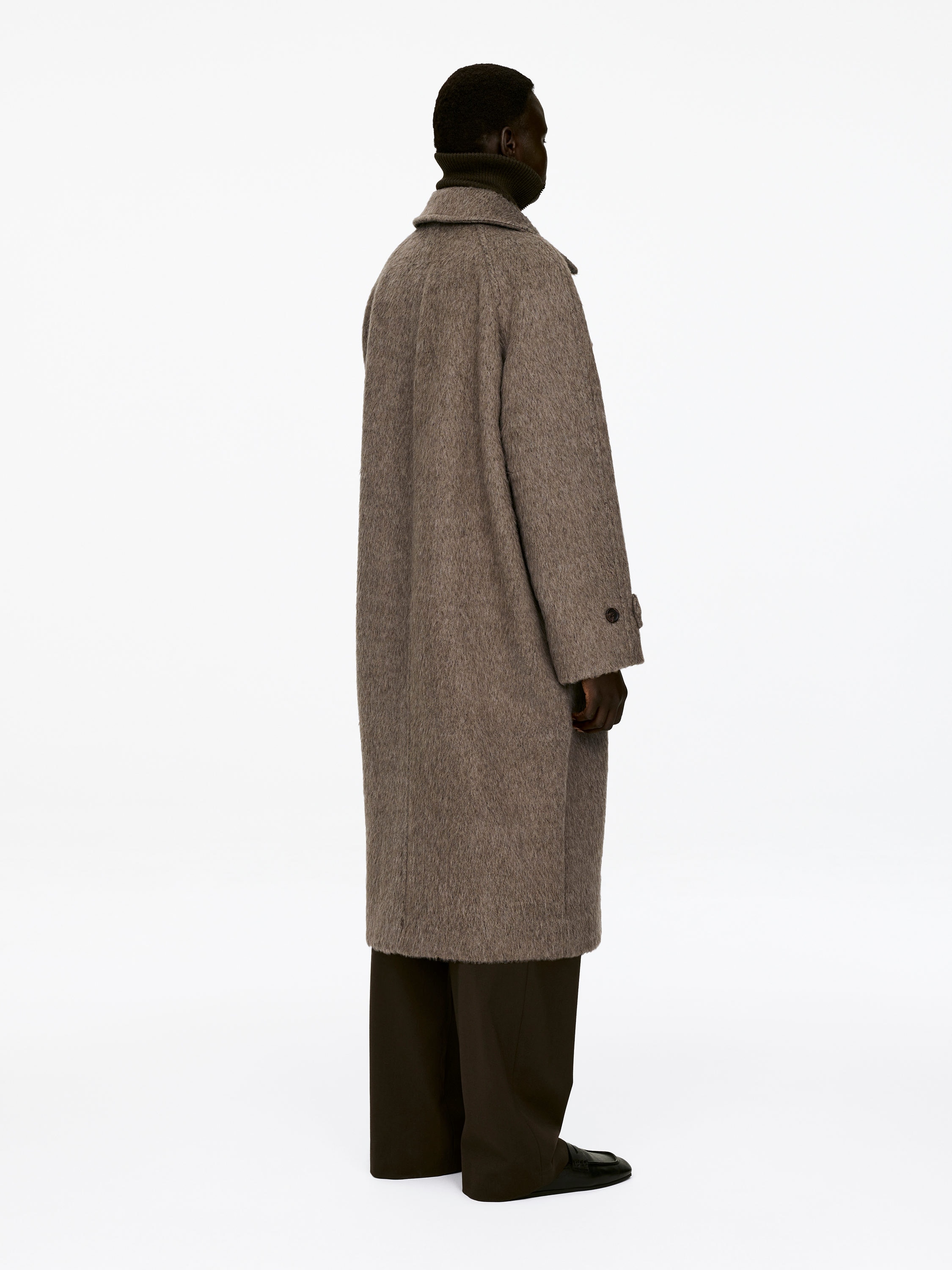 WOOL-ALPACA BLEND COAT - XNAUWBI