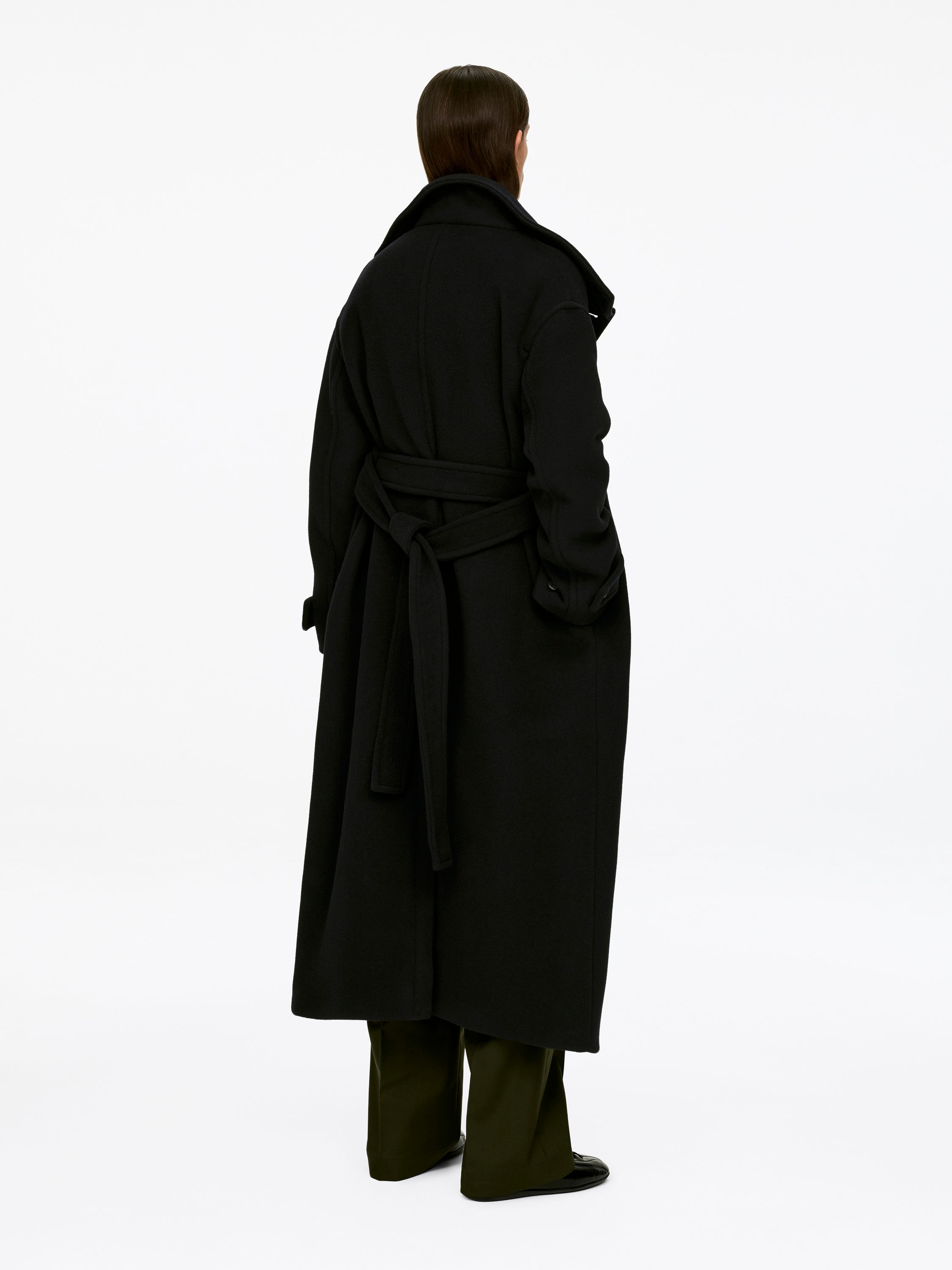 OVERSIZED WOOL-BLEND COAT - XNAUWBI