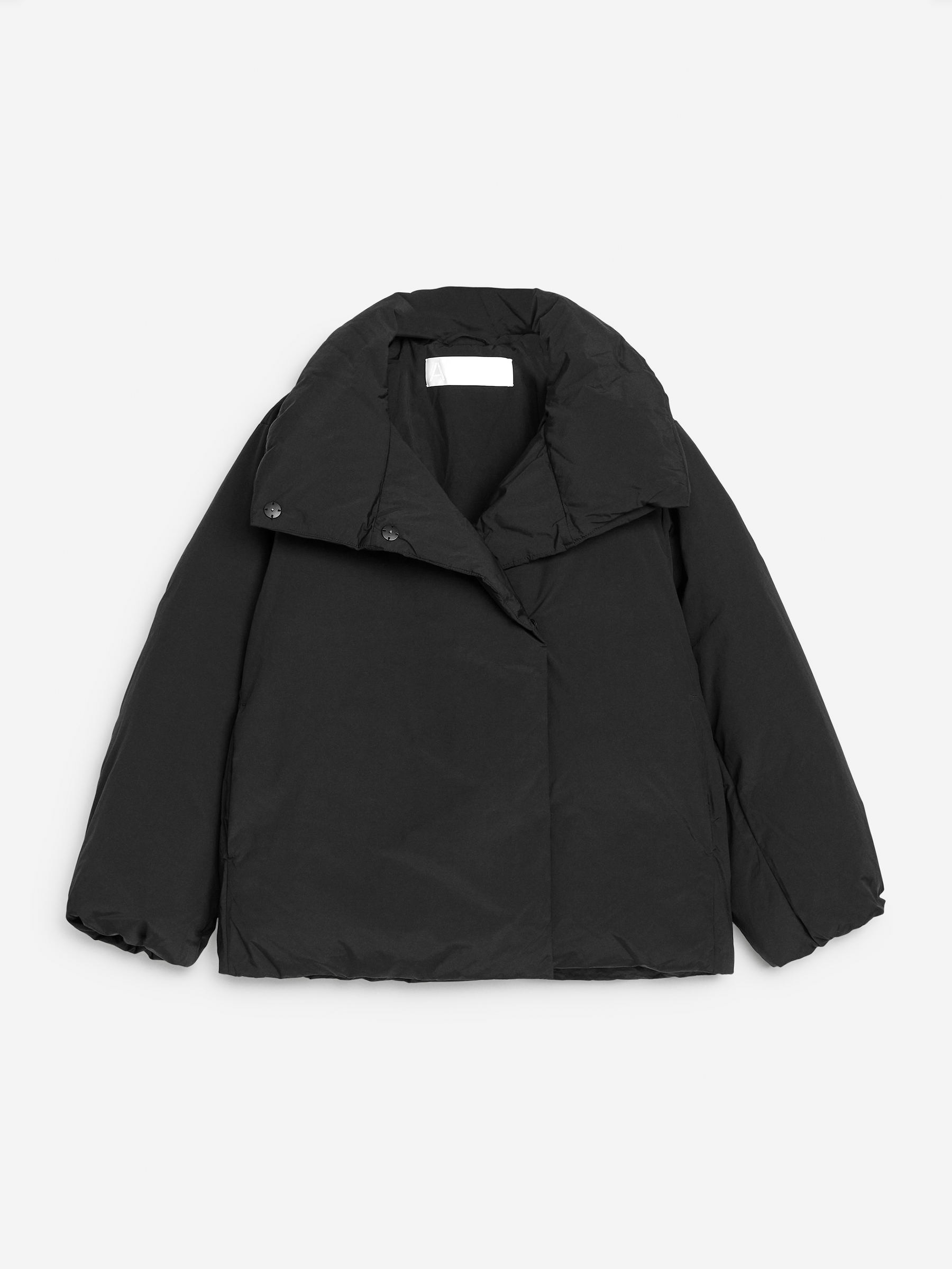 UPCYCLED DOWN HIGH-COLLAR JACKET - XNAUWBI