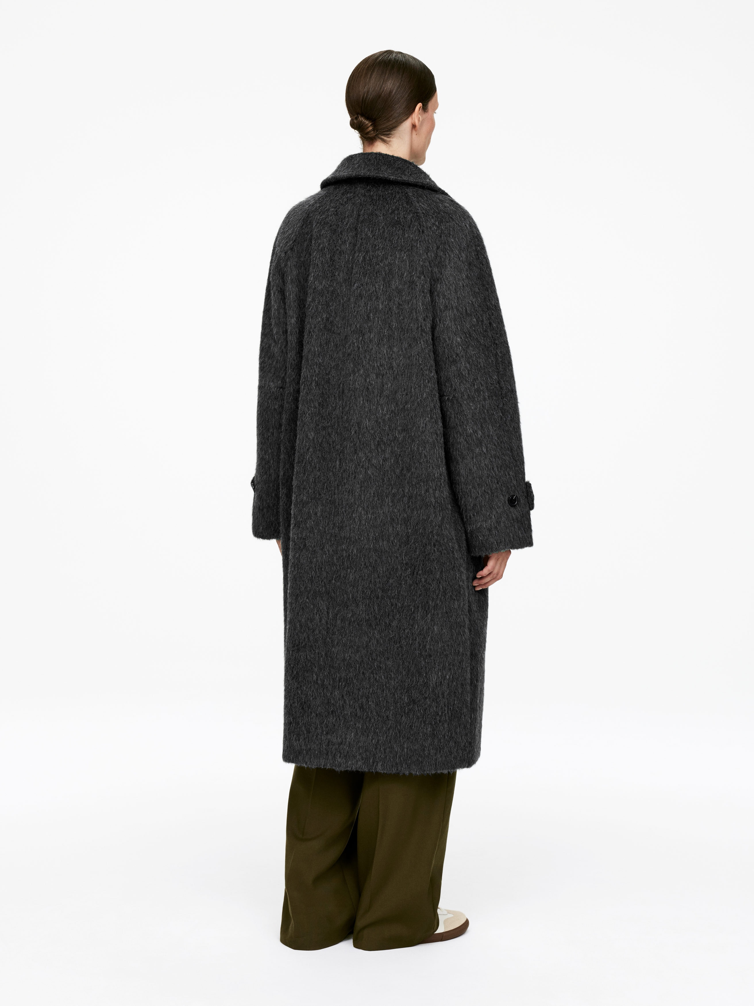 WOOL-ALPACA BLEND COAT - XNAUWBI