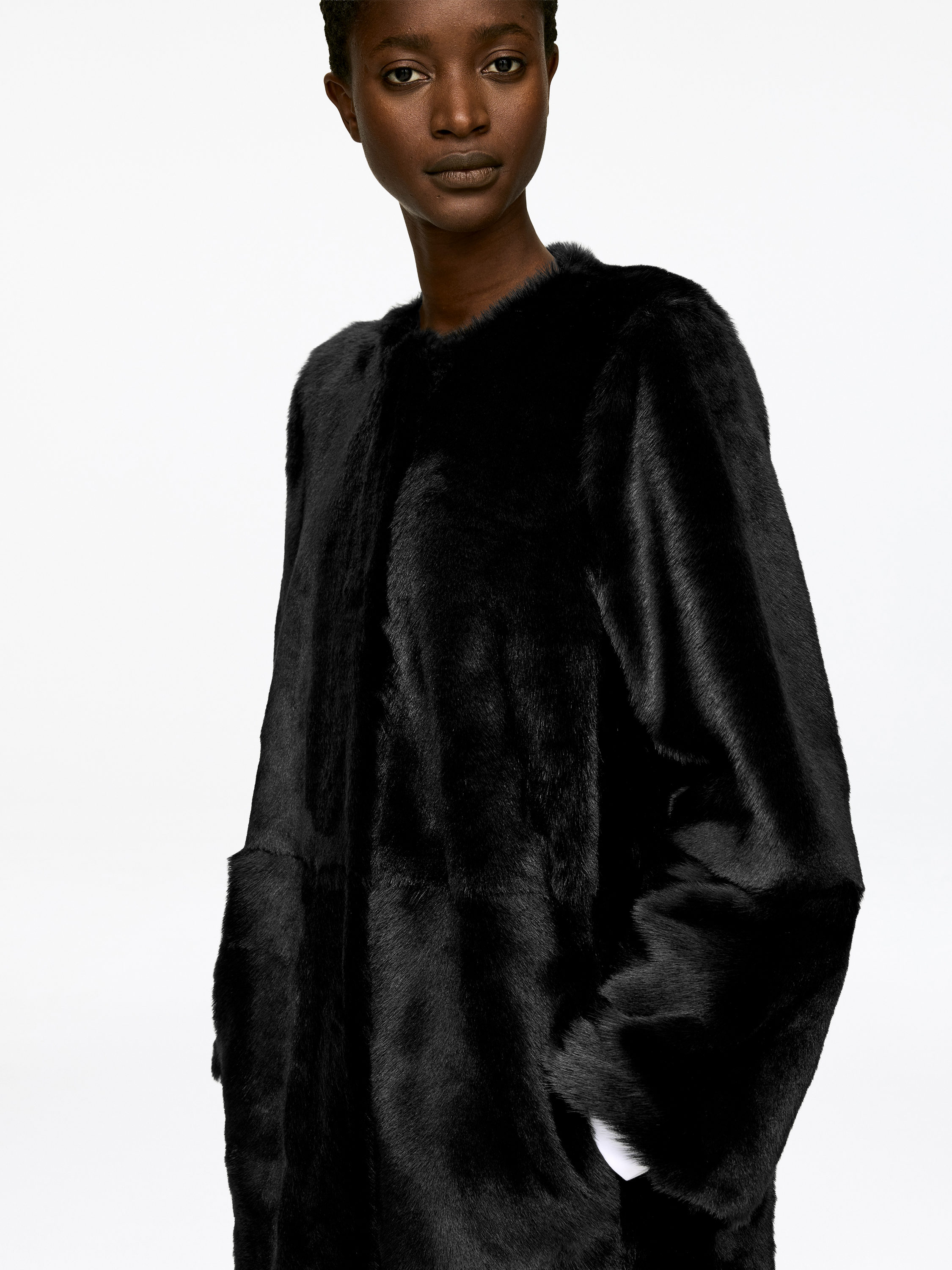 SHEARLING COAT - XNAUWBI