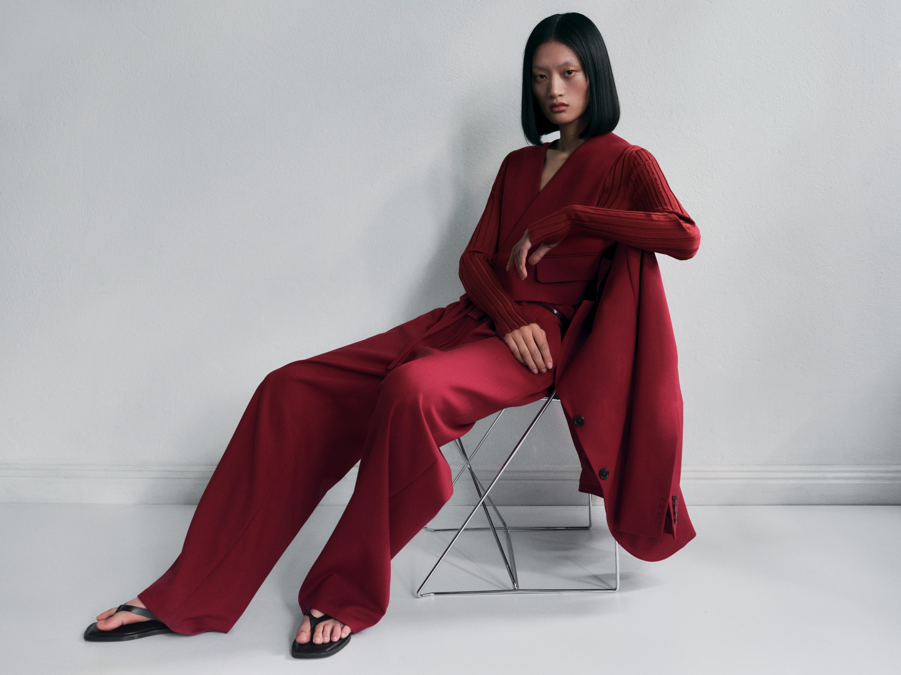 HOPSACK WOOL BLAZER - XNAUWBI