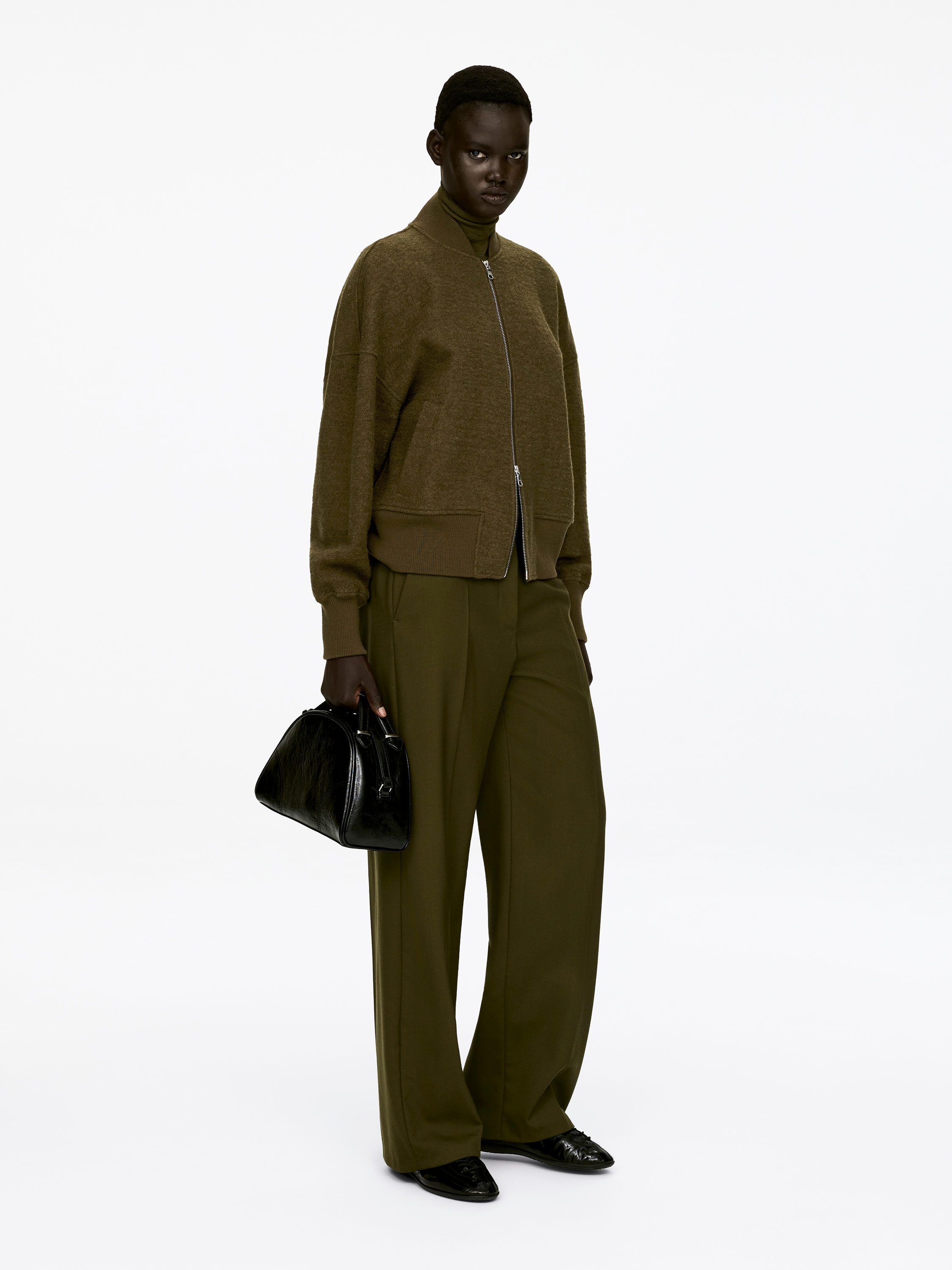 BOILED WOOL JACKET - XNAUWBI