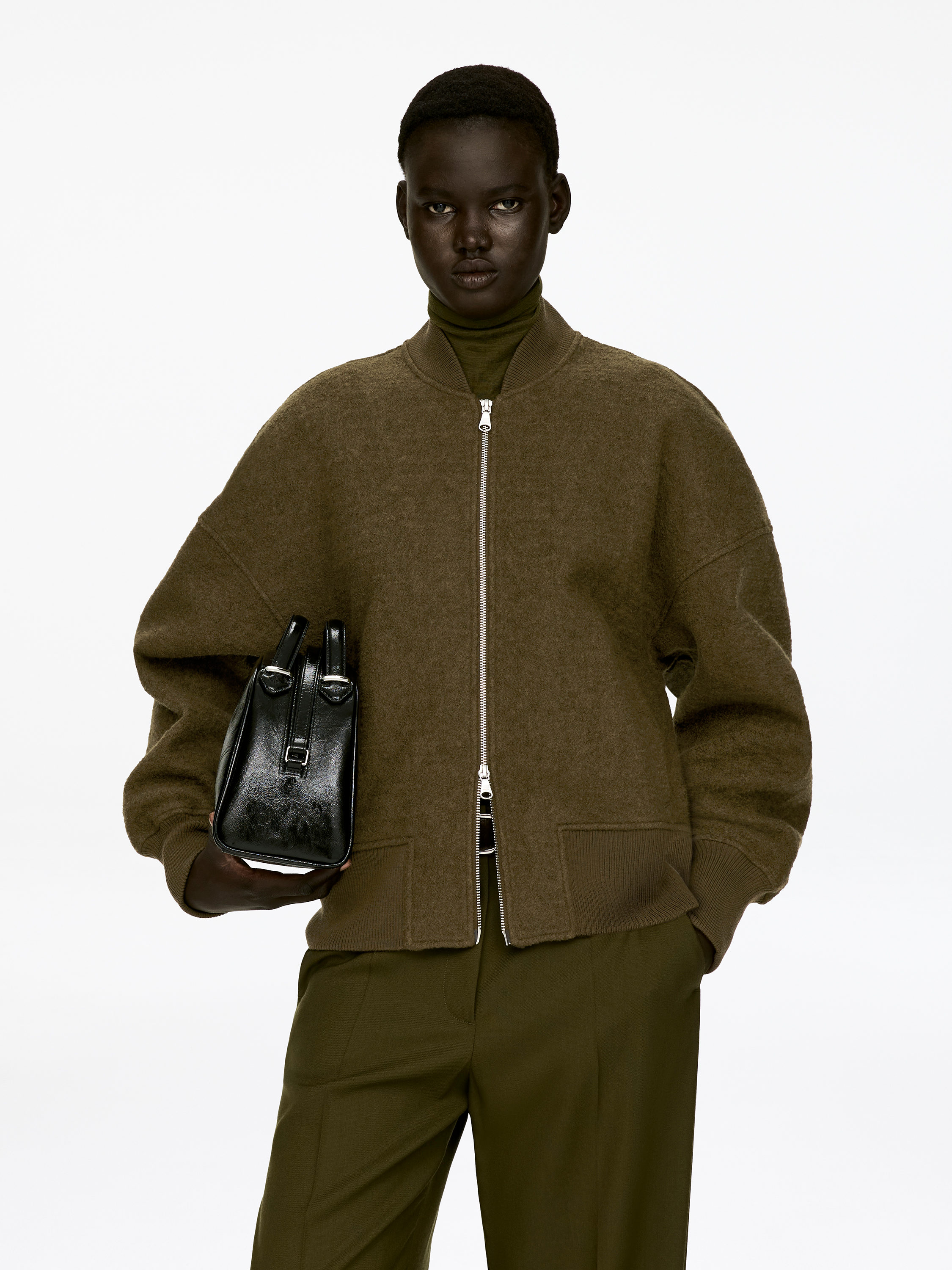 BOILED WOOL JACKET - XNAUWBI