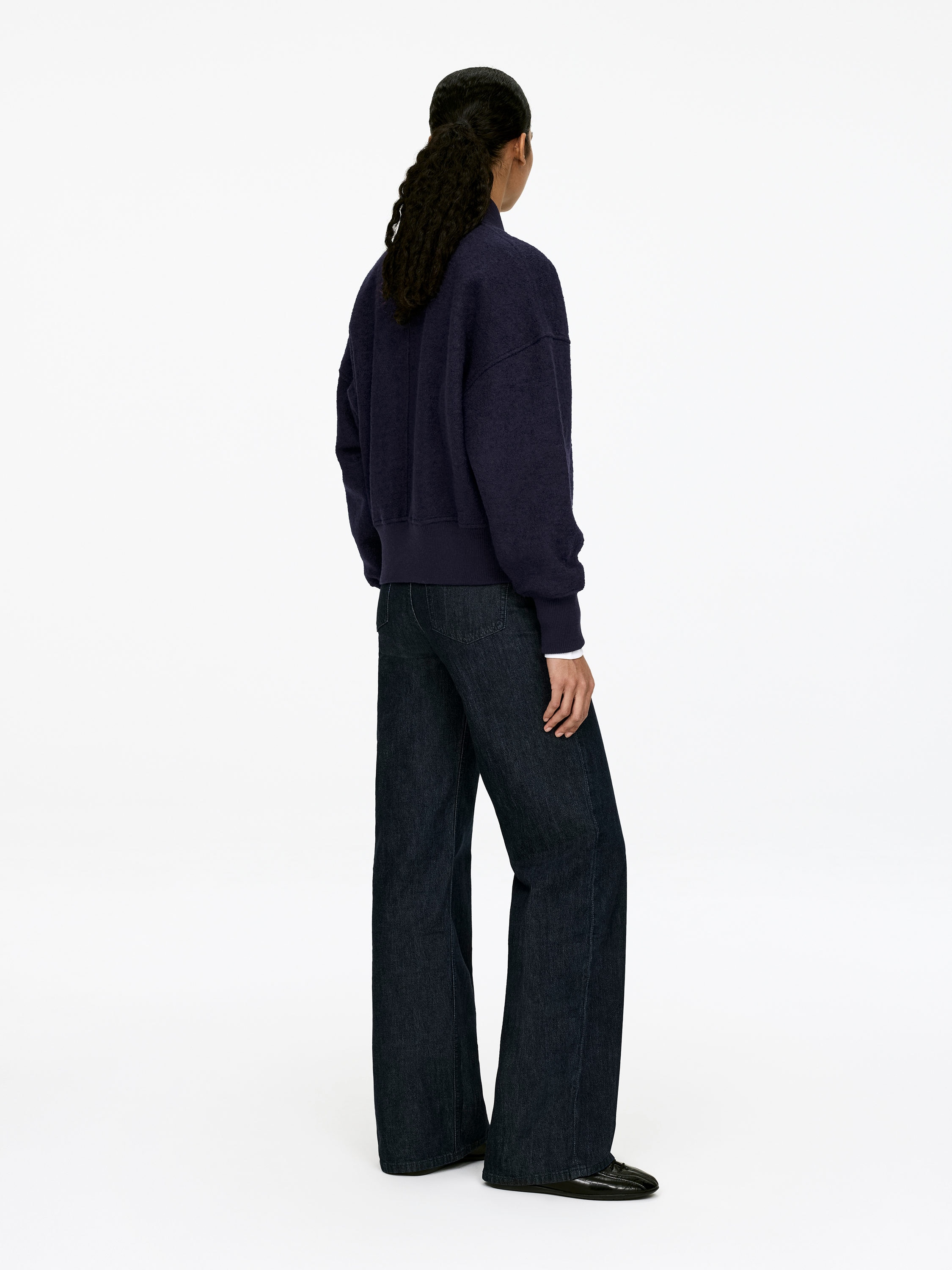 BOILED WOOL JACKET - XNAUWBI