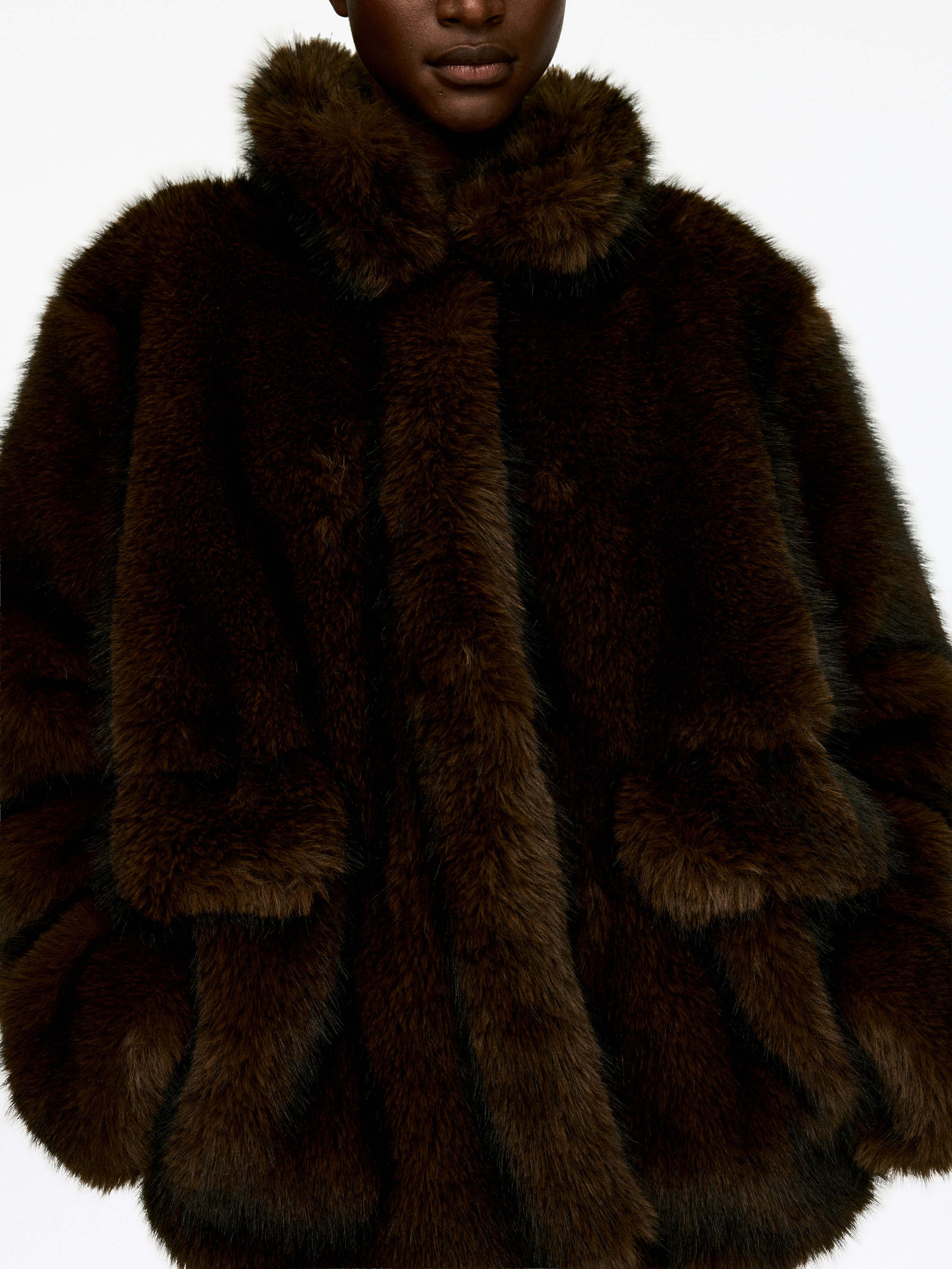 FAUX FUR JACKET - XNAUWBI