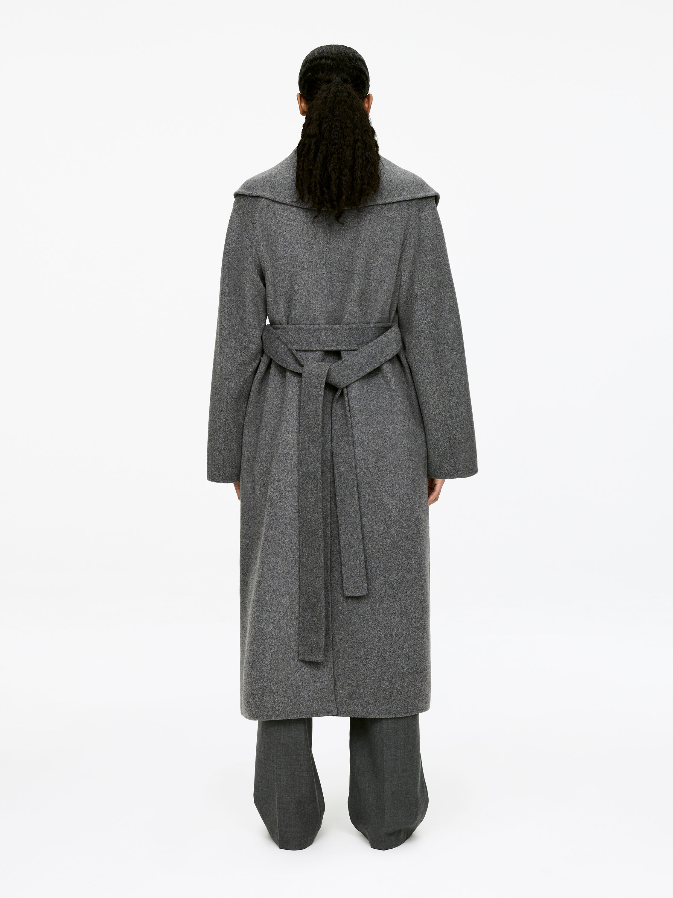 SHAWL-COLLAR COAT - XNAUWBI