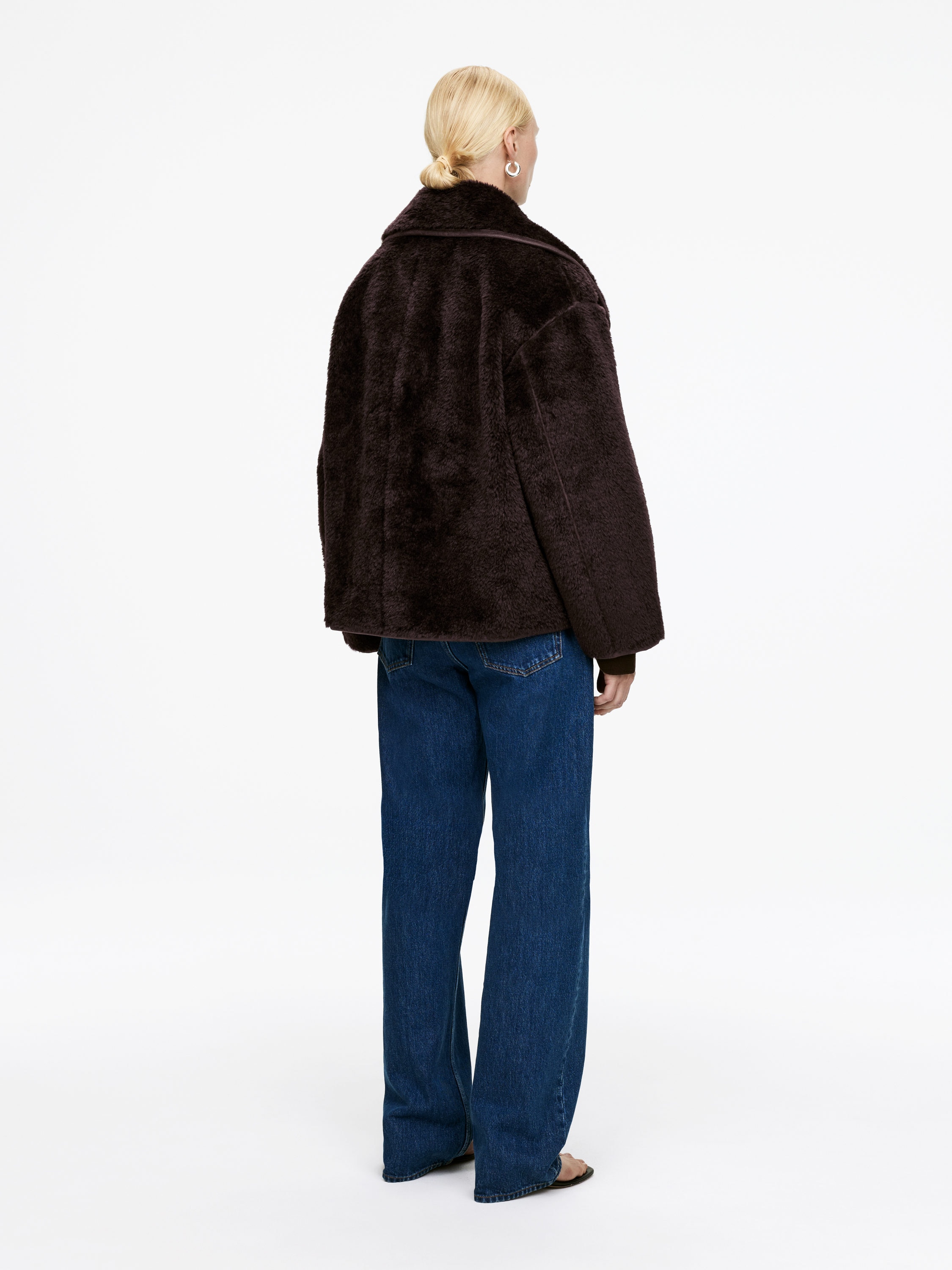 SHORT PILE JACKET - XNAUWBI