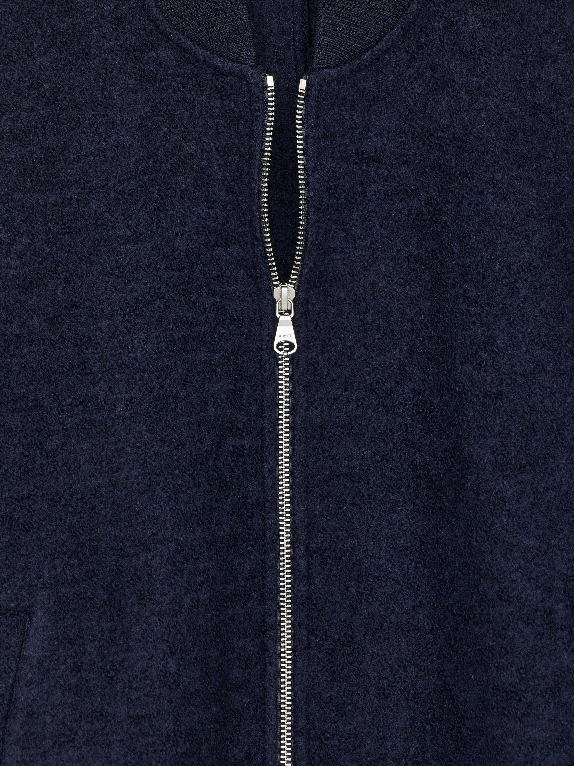 BOILED WOOL JACKET - XNAUWBI