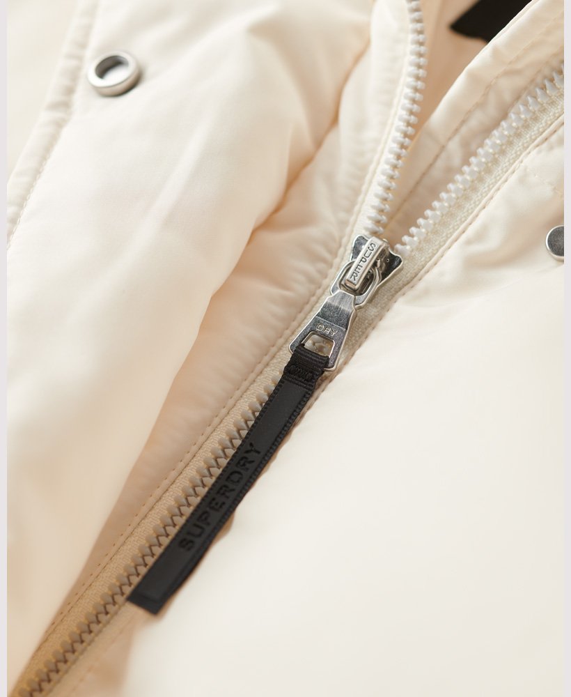 Hooded Longline Puffer Coat - XNAUWBI