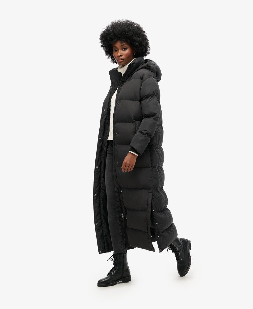 Maxi Hooded Puffer Coat - XNAUWBI