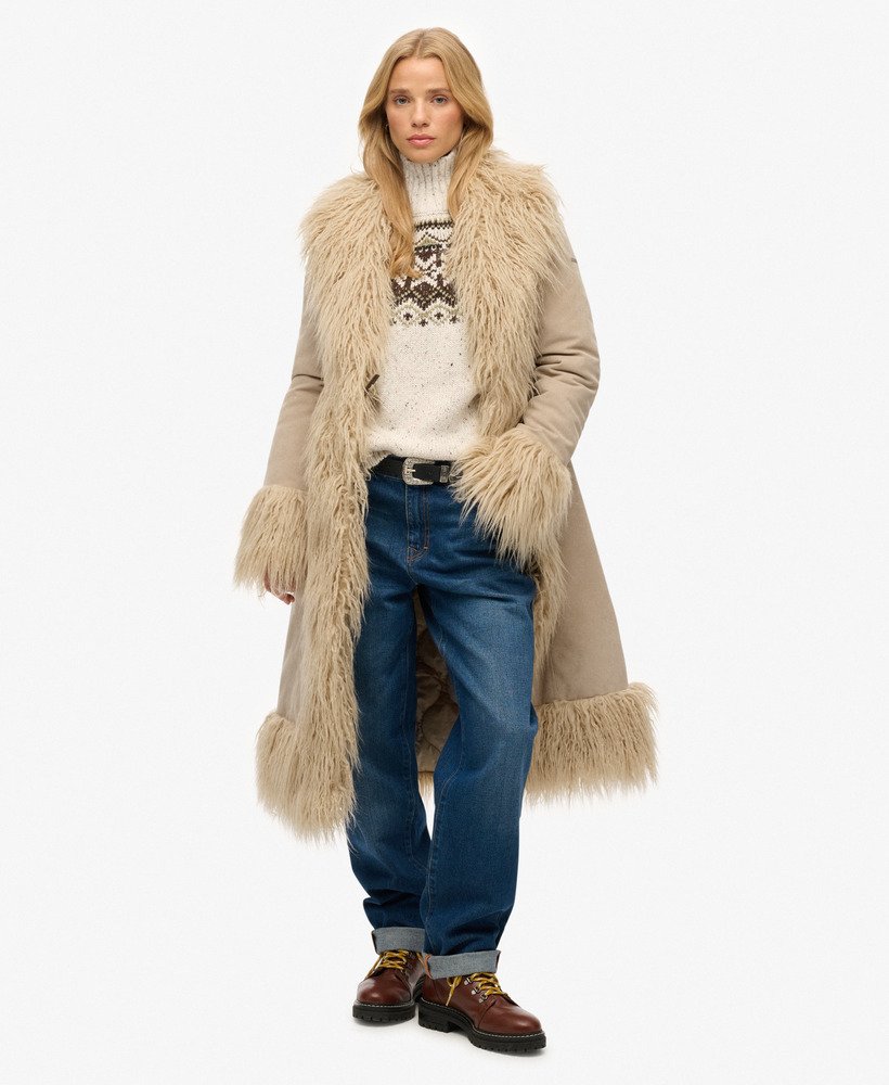 Long Afghan Coat - XNAUWBI