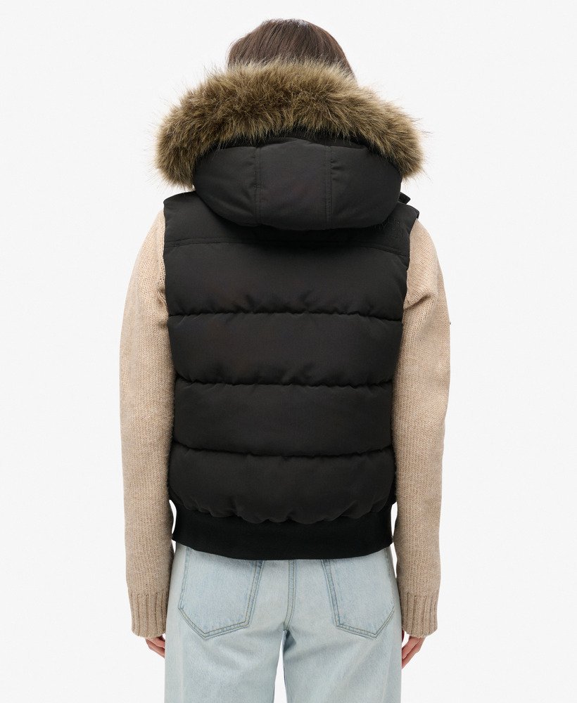 Everest Faux Fur Gilet - XNAUWBI