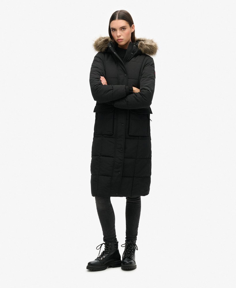 Everest Longline Puffer Coat - XNAUWBI