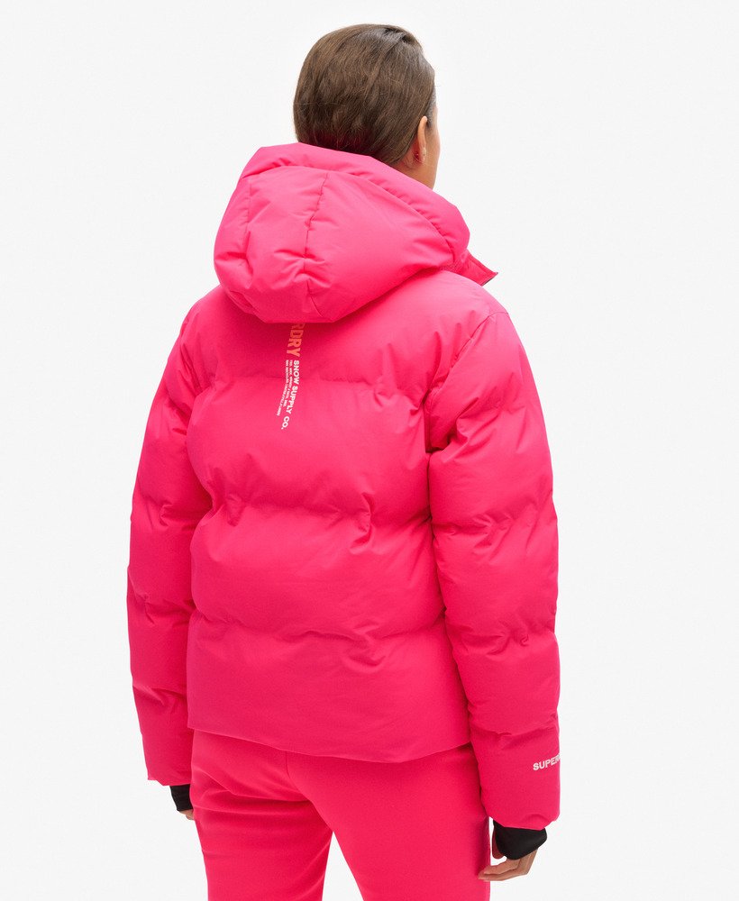 Hooded Ski Boxy Puffer Jacket - XNAUWBI