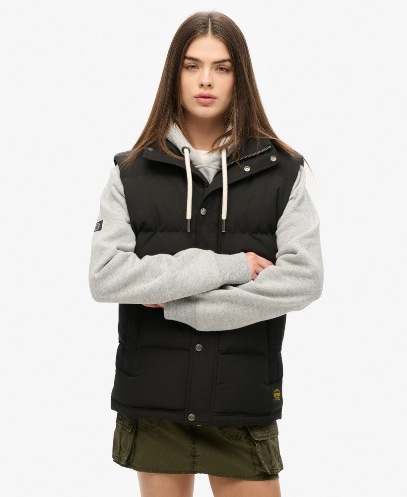 Oversized Non-Hooded Everest Gilet - XNAUWBI