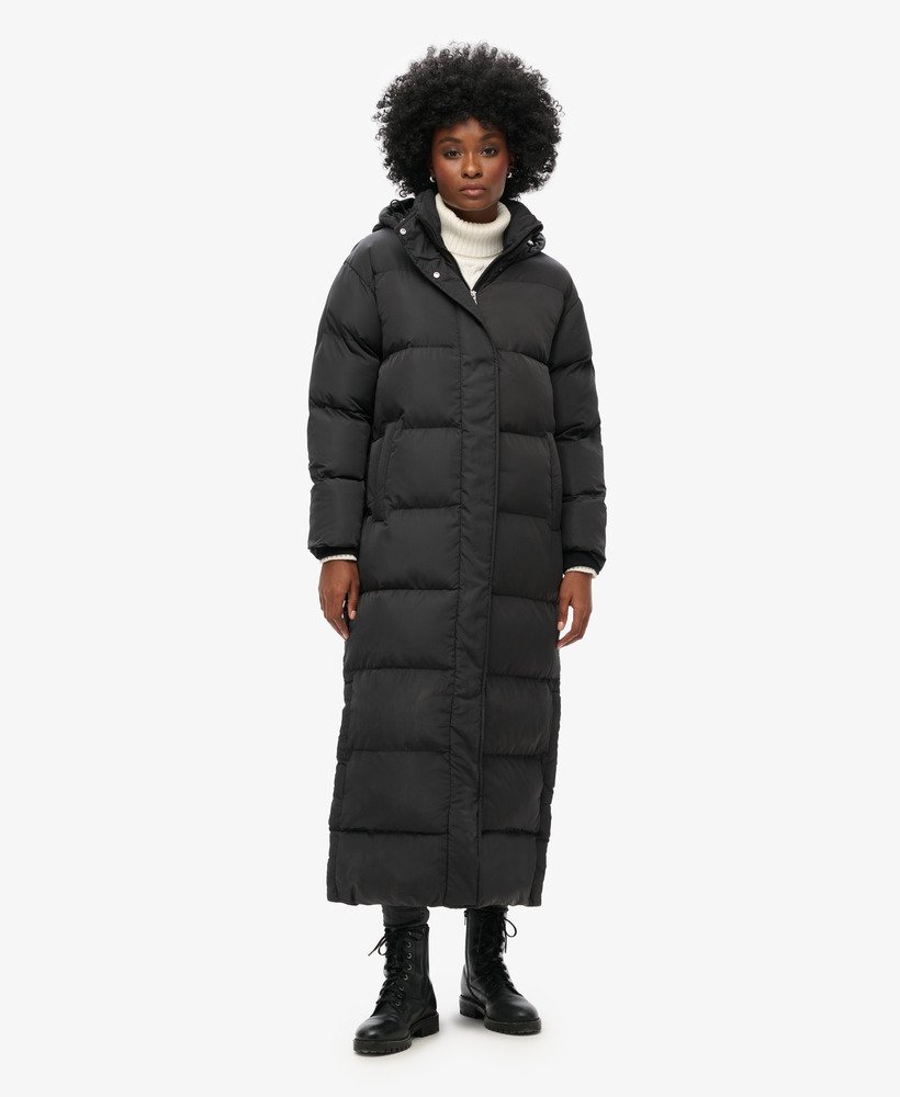 Maxi Hooded Puffer Coat - XNAUWBI