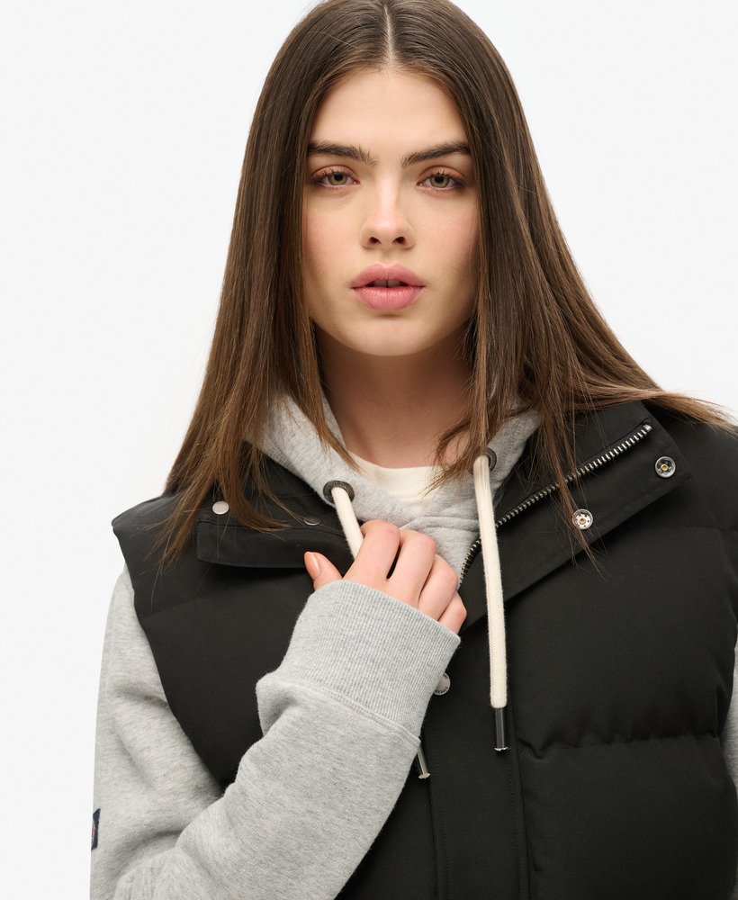 Oversized Non-Hooded Everest Gilet - XNAUWBI