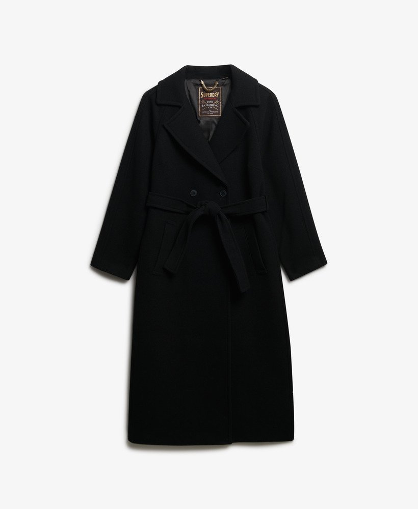 Relaxed Long Wool Coat - XNAUWBI