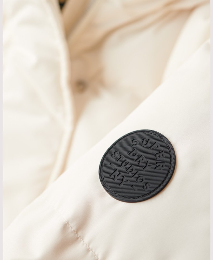 Hooded Longline Puffer Coat - XNAUWBI