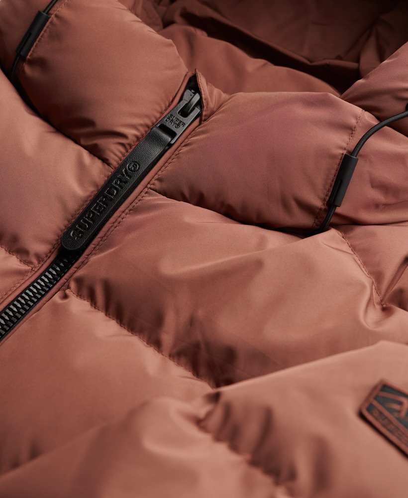 Hooded Sports Puffer Jacket - XNAUWBI