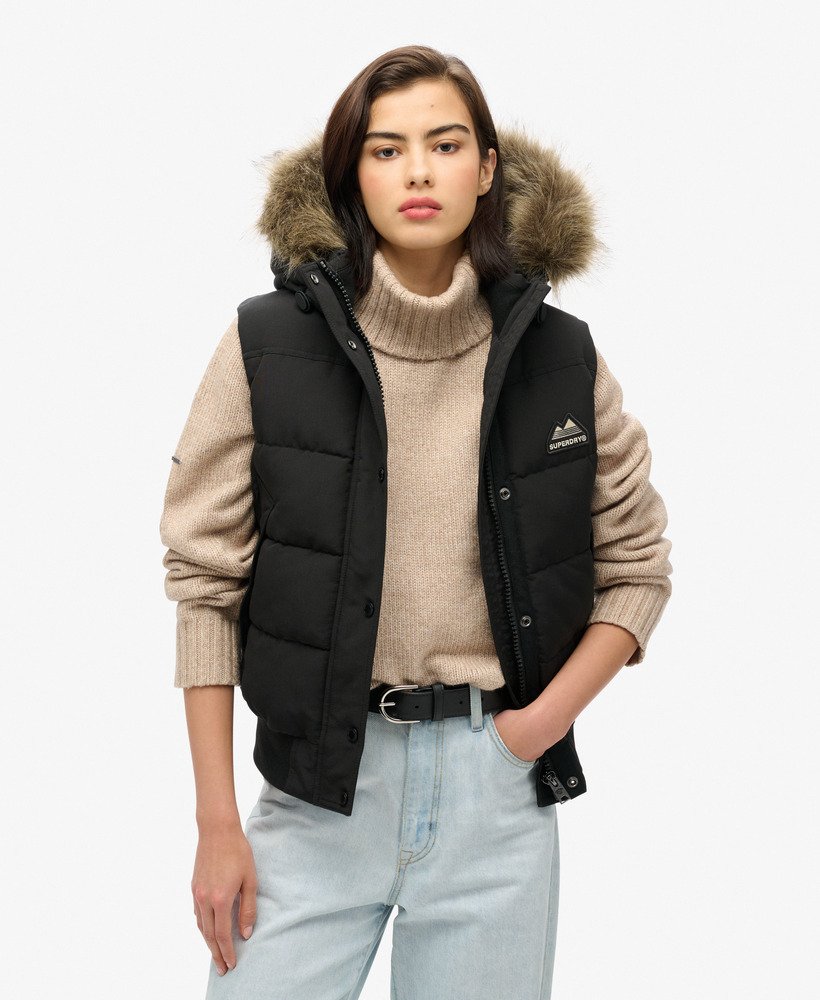 Everest Faux Fur Gilet - XNAUWBI