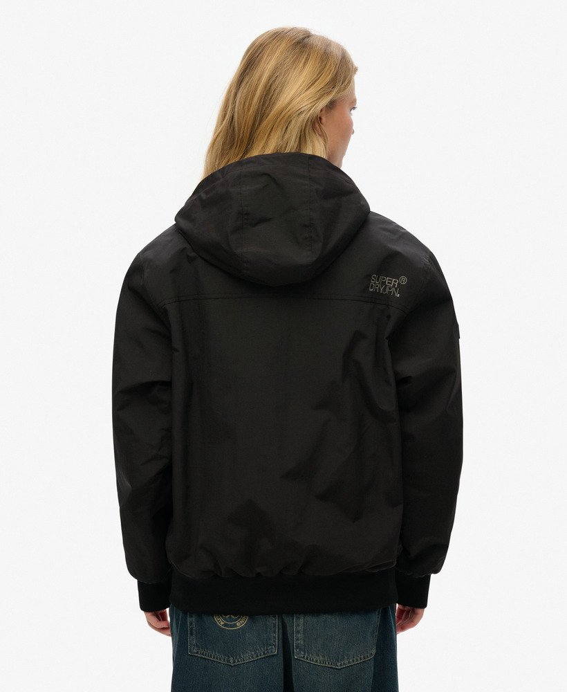 Oversized Surplus Nylon Hooded Bomber Jacket - XNAUWBI