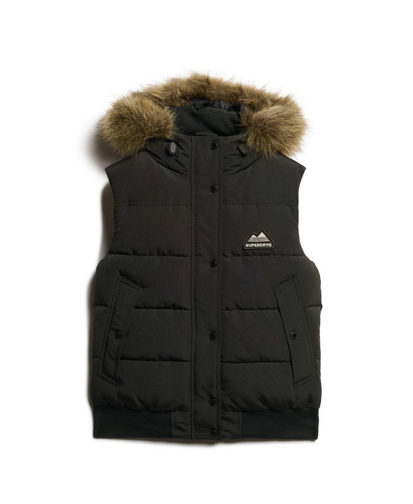Everest Faux Fur Gilet - XNAUWBI