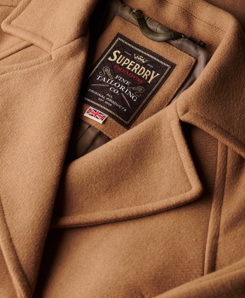 Relaxed Long Wool Coat - XNAUWBI