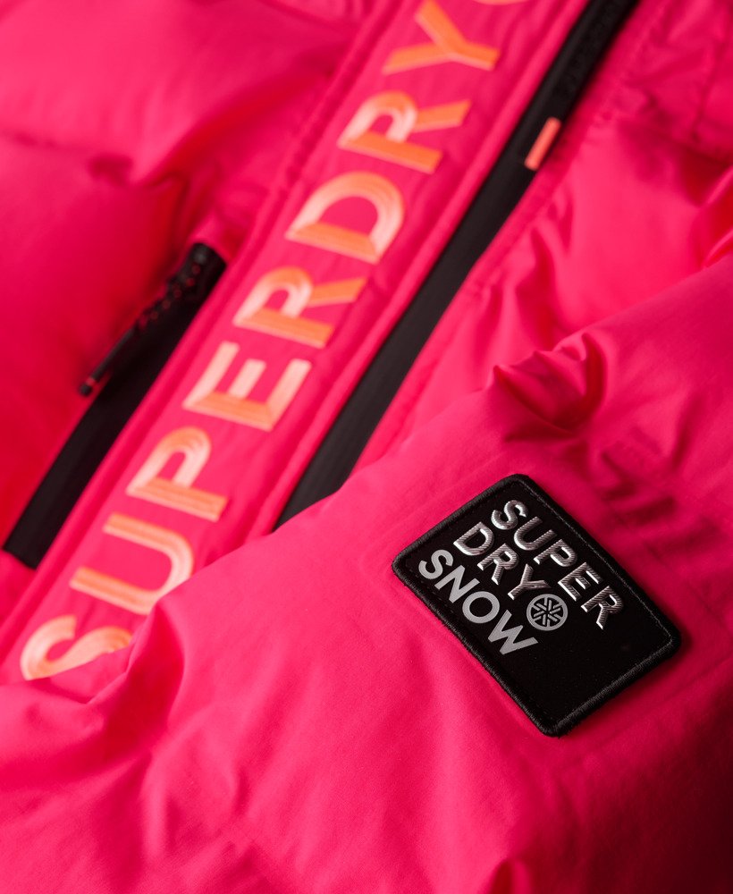 Hooded Ski Boxy Puffer Jacket - XNAUWBI