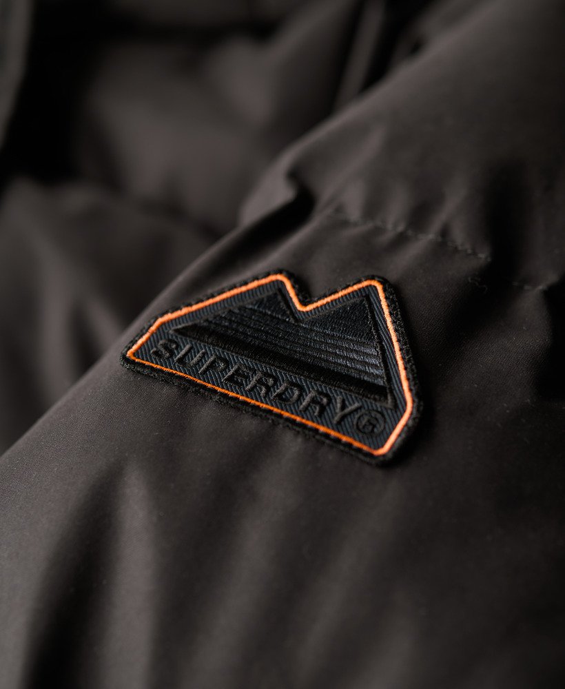 Microfibre Longline Puffer Coat - XNAUWBI