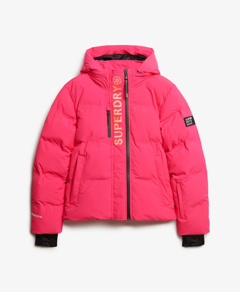Hooded Ski Boxy Puffer Jacket - XNAUWBI