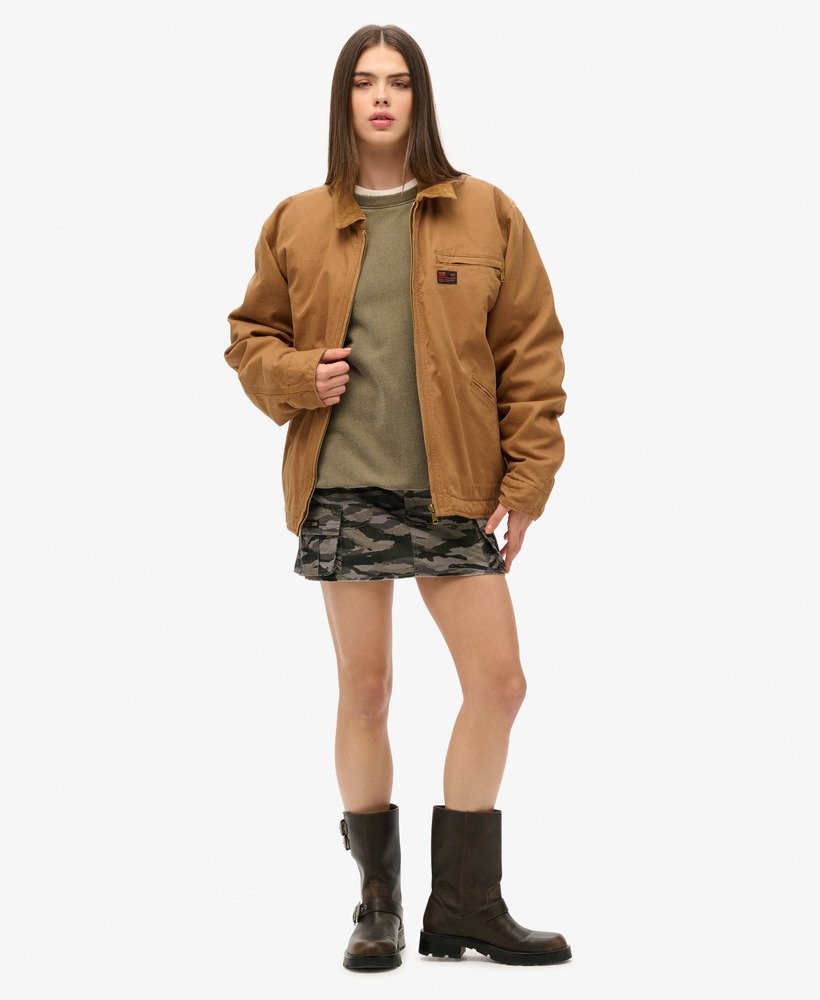 Oversized Surplus Barn Jacket - XNAUWBI