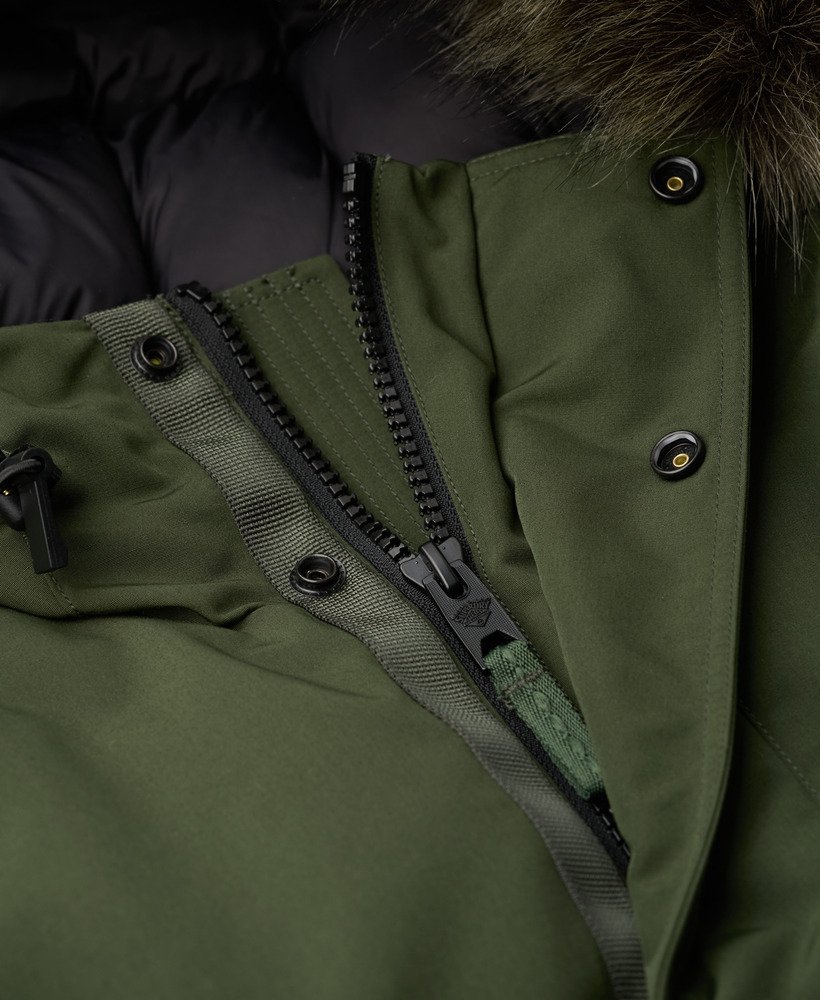 Oversized Everest Faux Fur Bomber Jacket - XNAUWBI