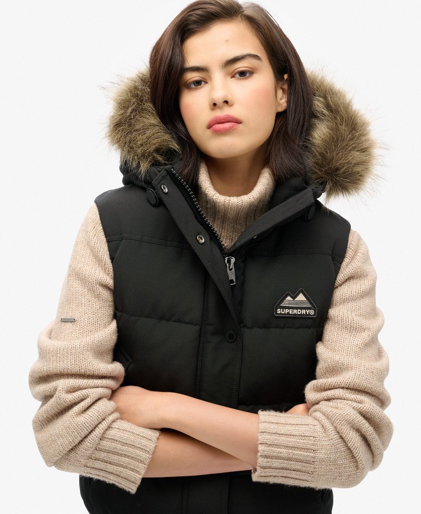 Everest Faux Fur Gilet - XNAUWBI