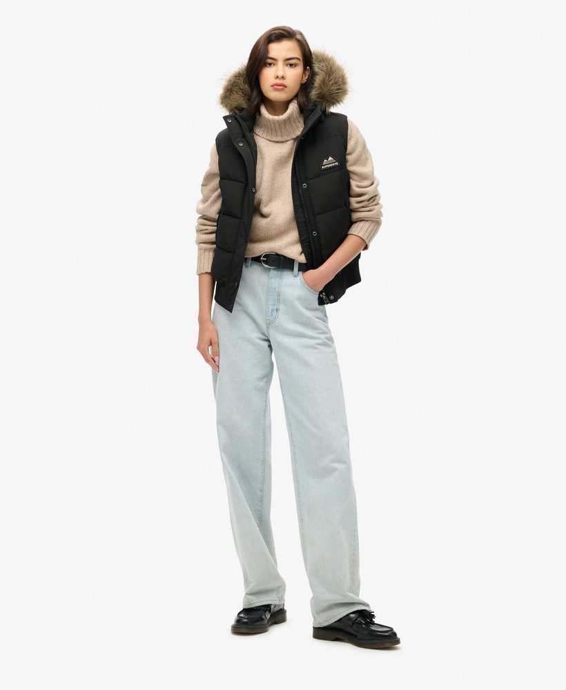 Everest Faux Fur Gilet - XNAUWBI