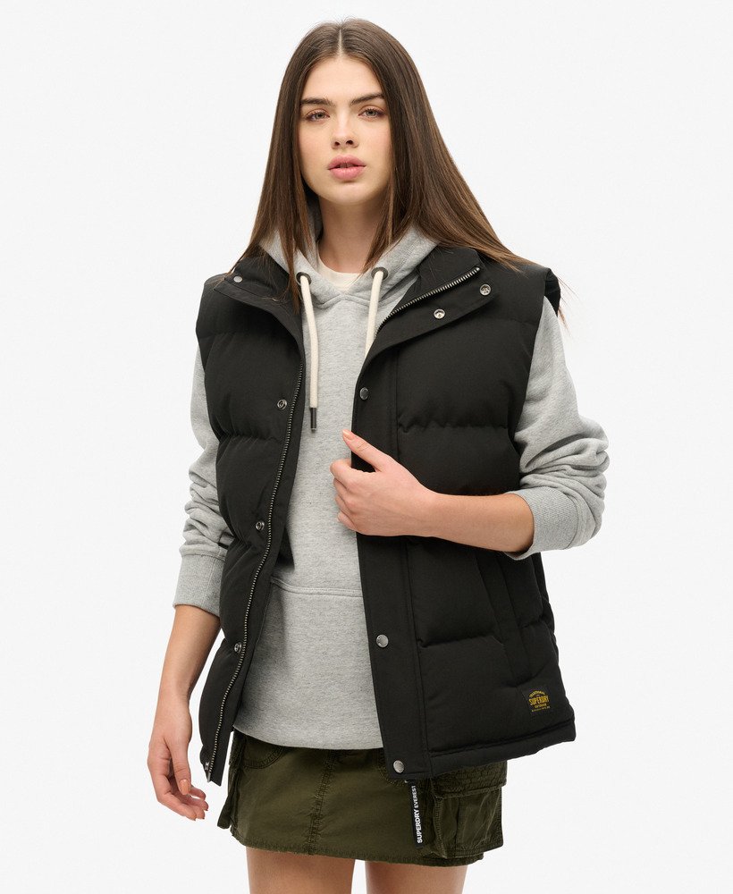 Oversized Non-Hooded Everest Gilet - XNAUWBI