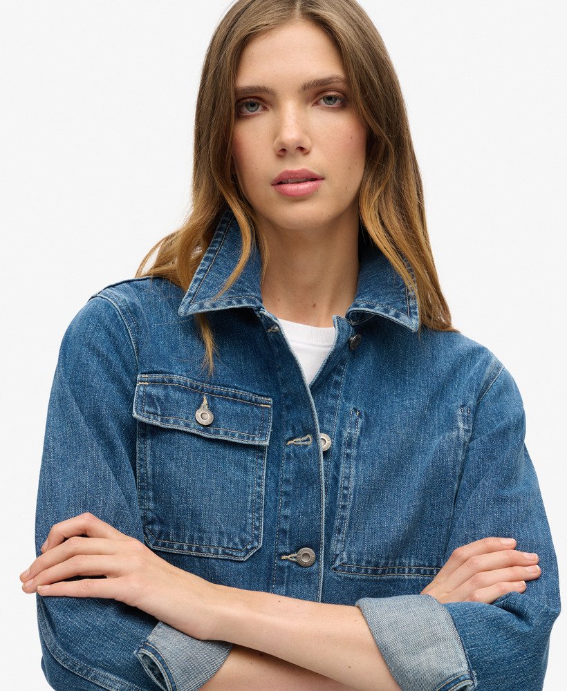 Denim Chore Jacket - XNAUWBI