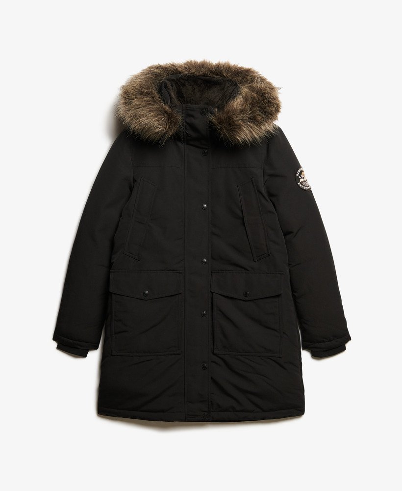 Everest Faux Fur Parka Coat - XNAUWBI