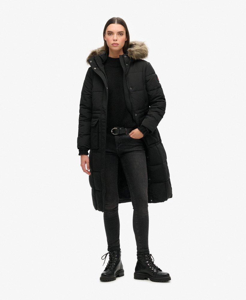 Everest Longline Puffer Coat - XNAUWBI