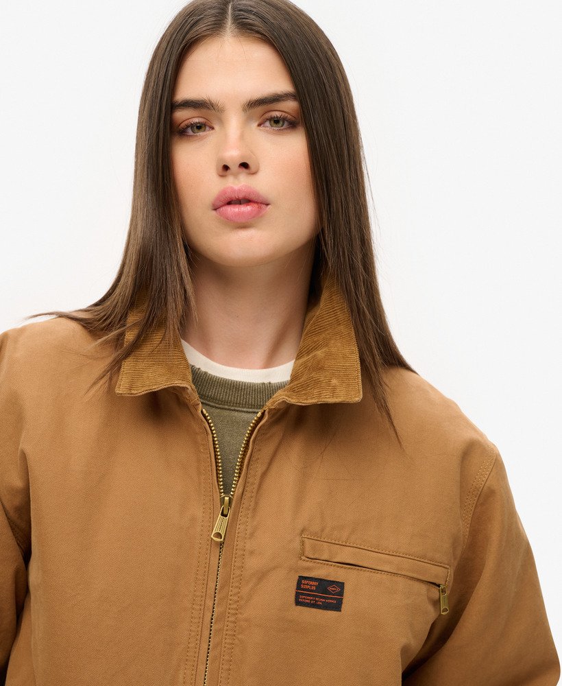 Oversized Surplus Barn Jacket - XNAUWBI