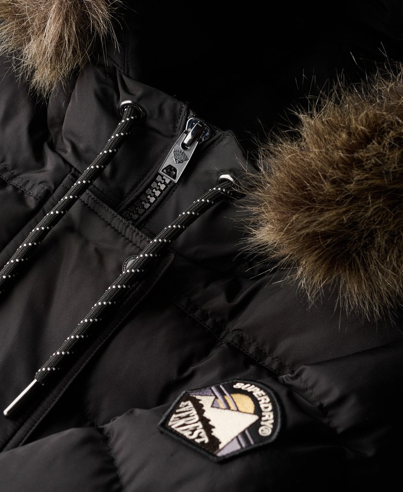 Everest Faux Fur Longline Coat - XNAUWBI