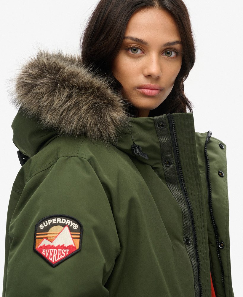 Oversized Everest Faux Fur Bomber Jacket - XNAUWBI