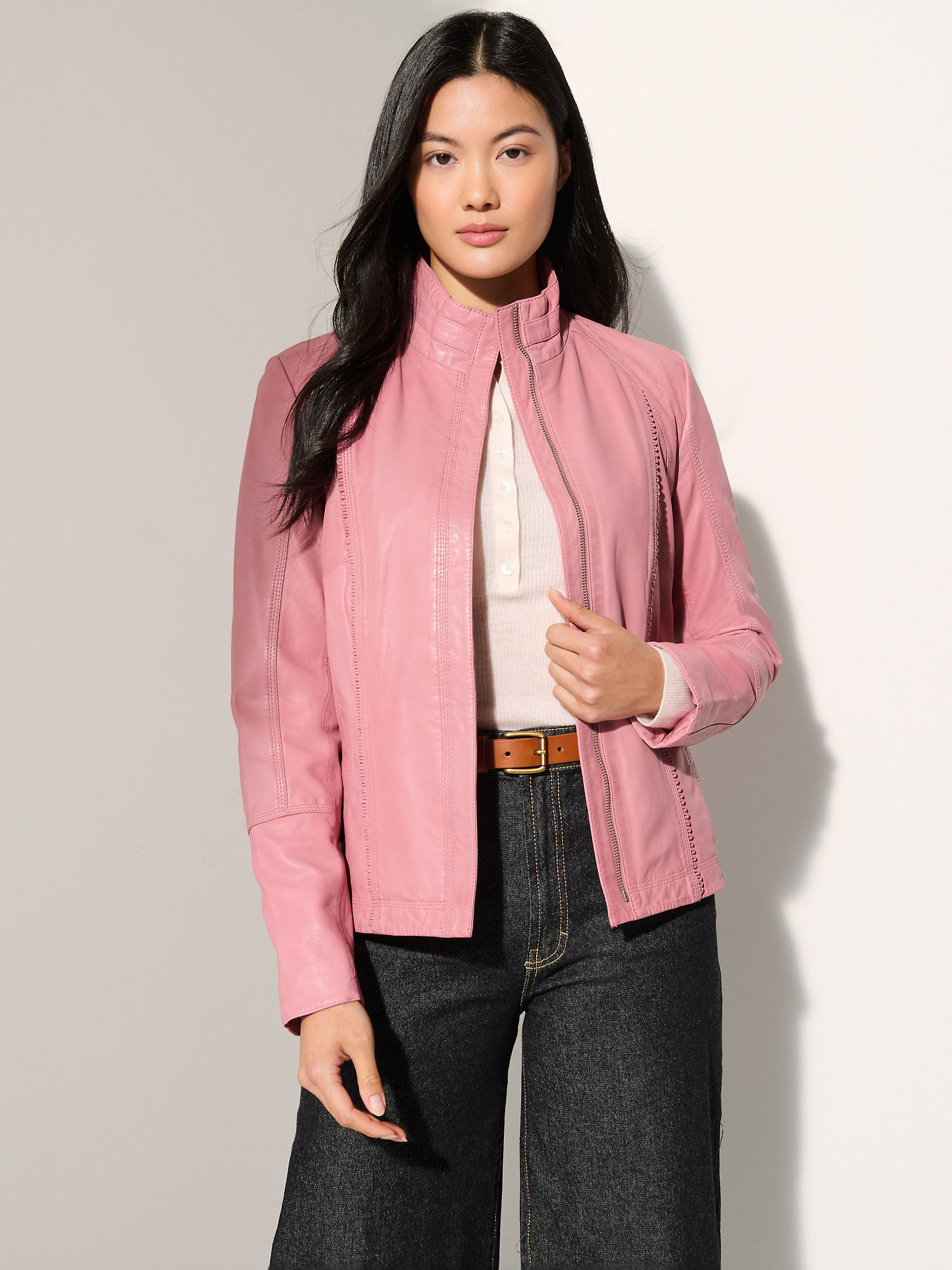 Azura Leather Jacket - XNAUWBI