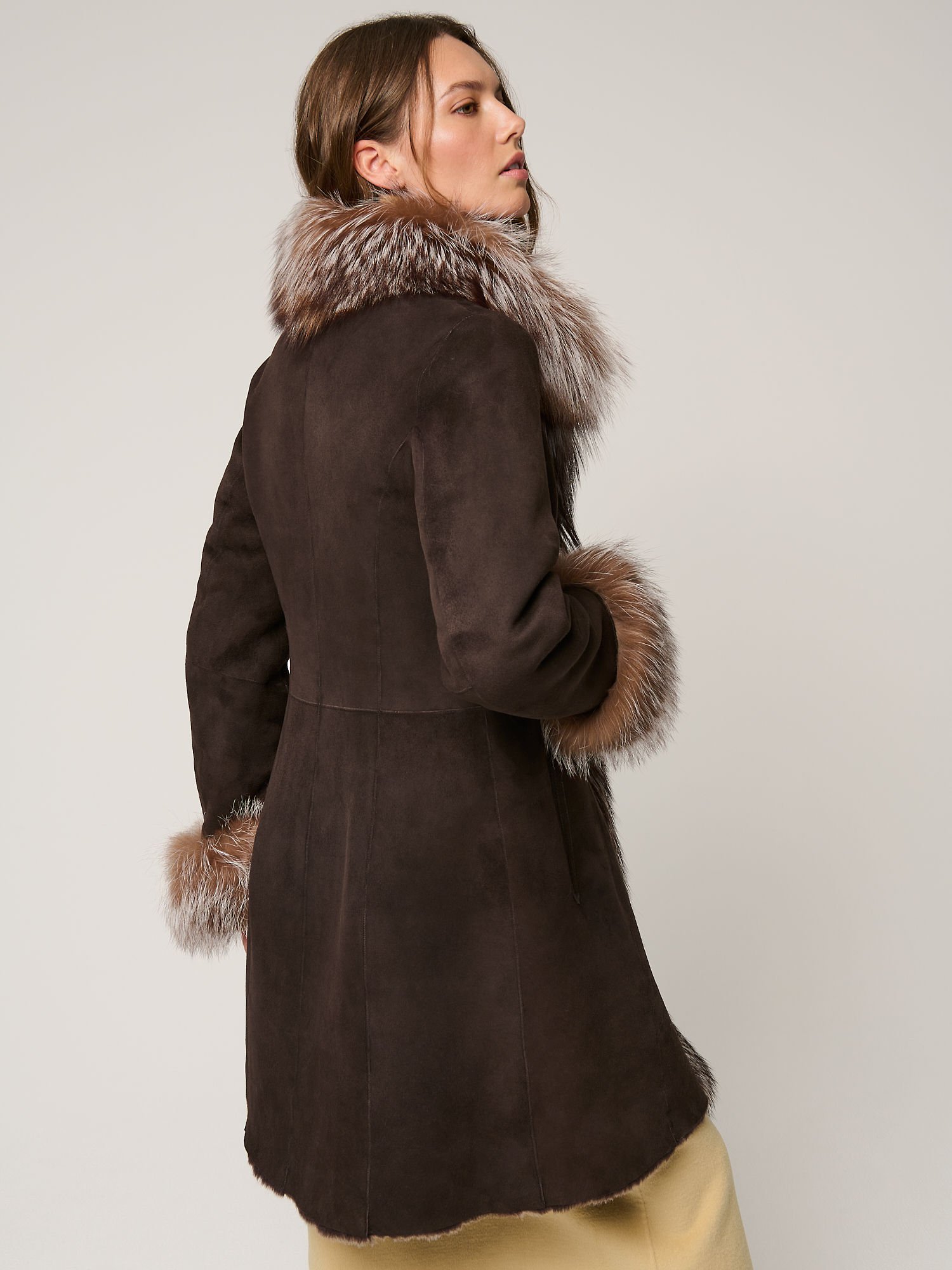 Chantal Reversible Sheepskin Coat - XNAUWBI